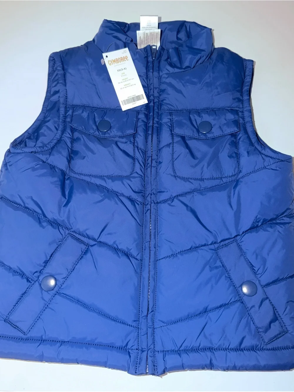 Gymboree Kids Puffer Vest XS